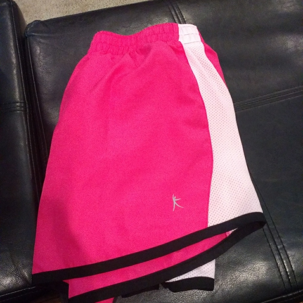 Pink danskin shorts